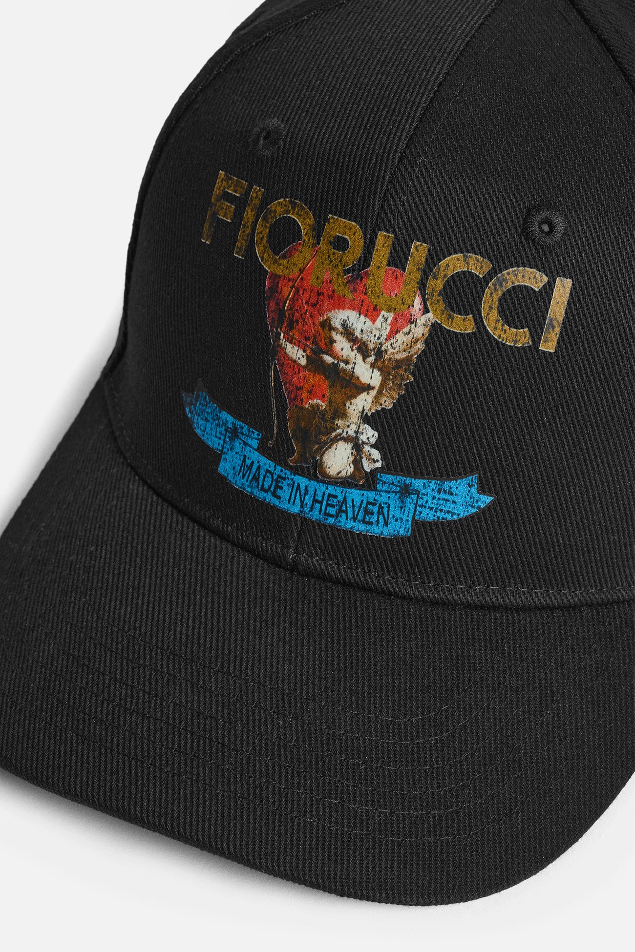Rock Cupid Logo Cap Black - Image 6