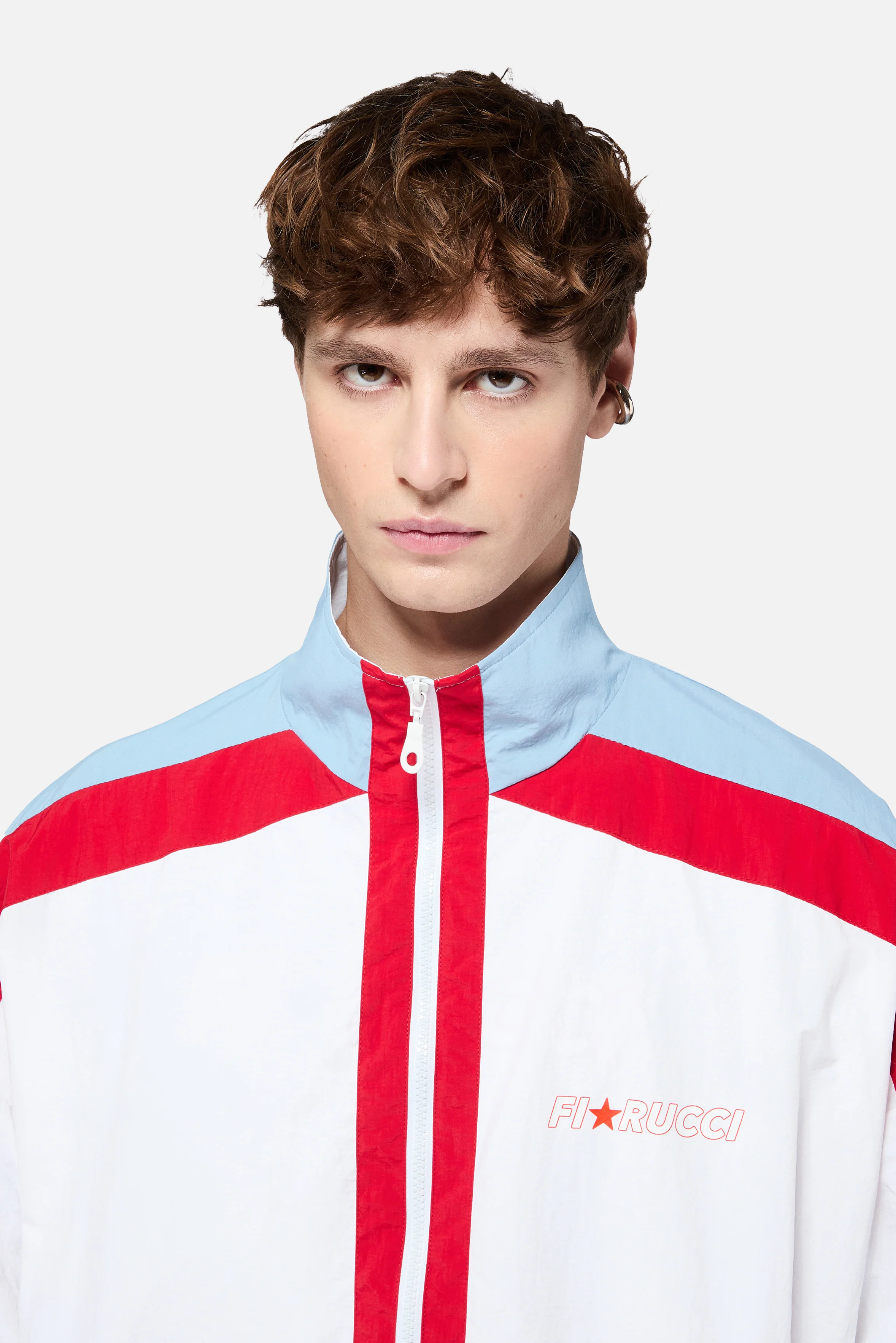 Star Logo Nylon Jacket White - Image 4