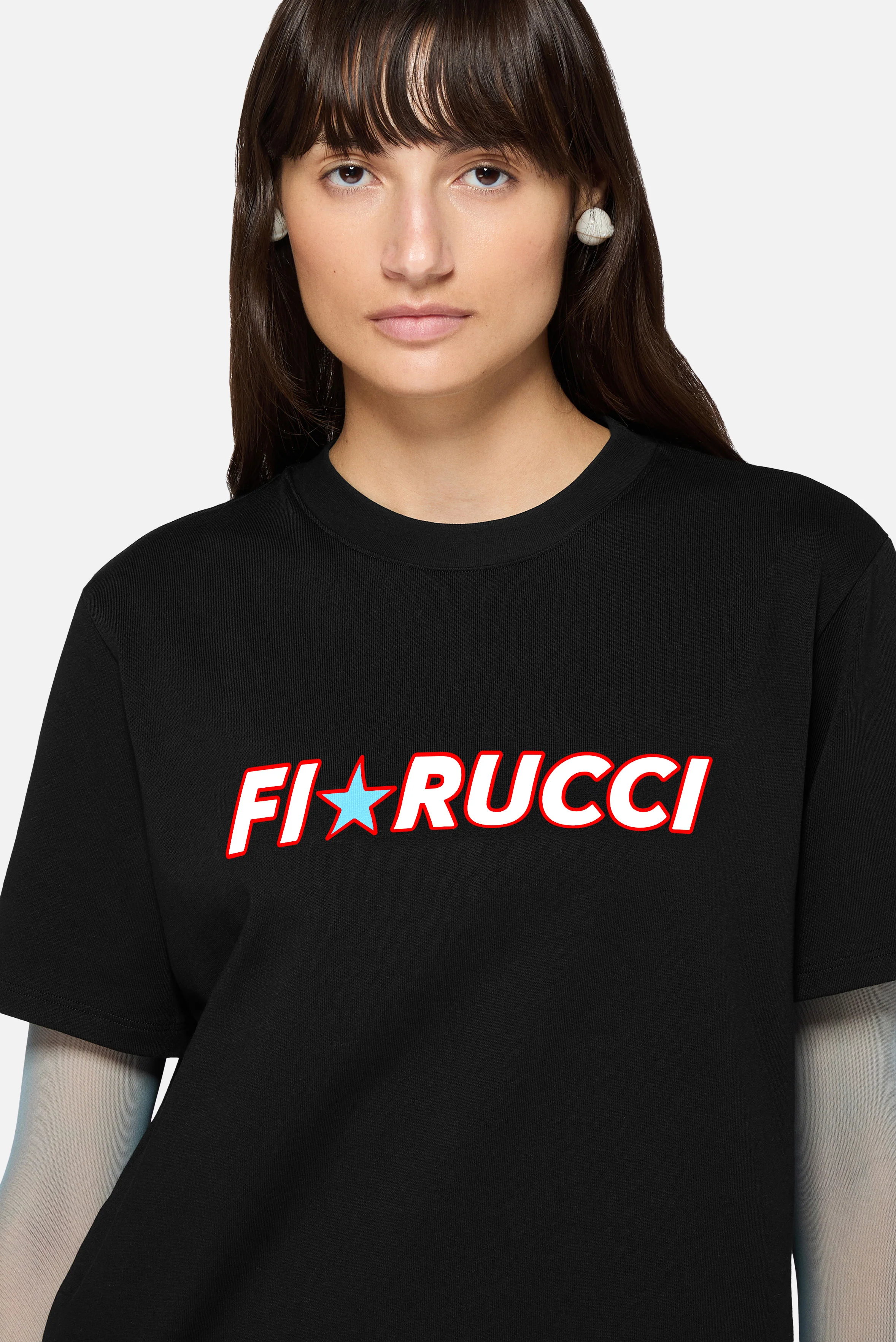 Star Logo Regular T-Shirt Black - Image 5