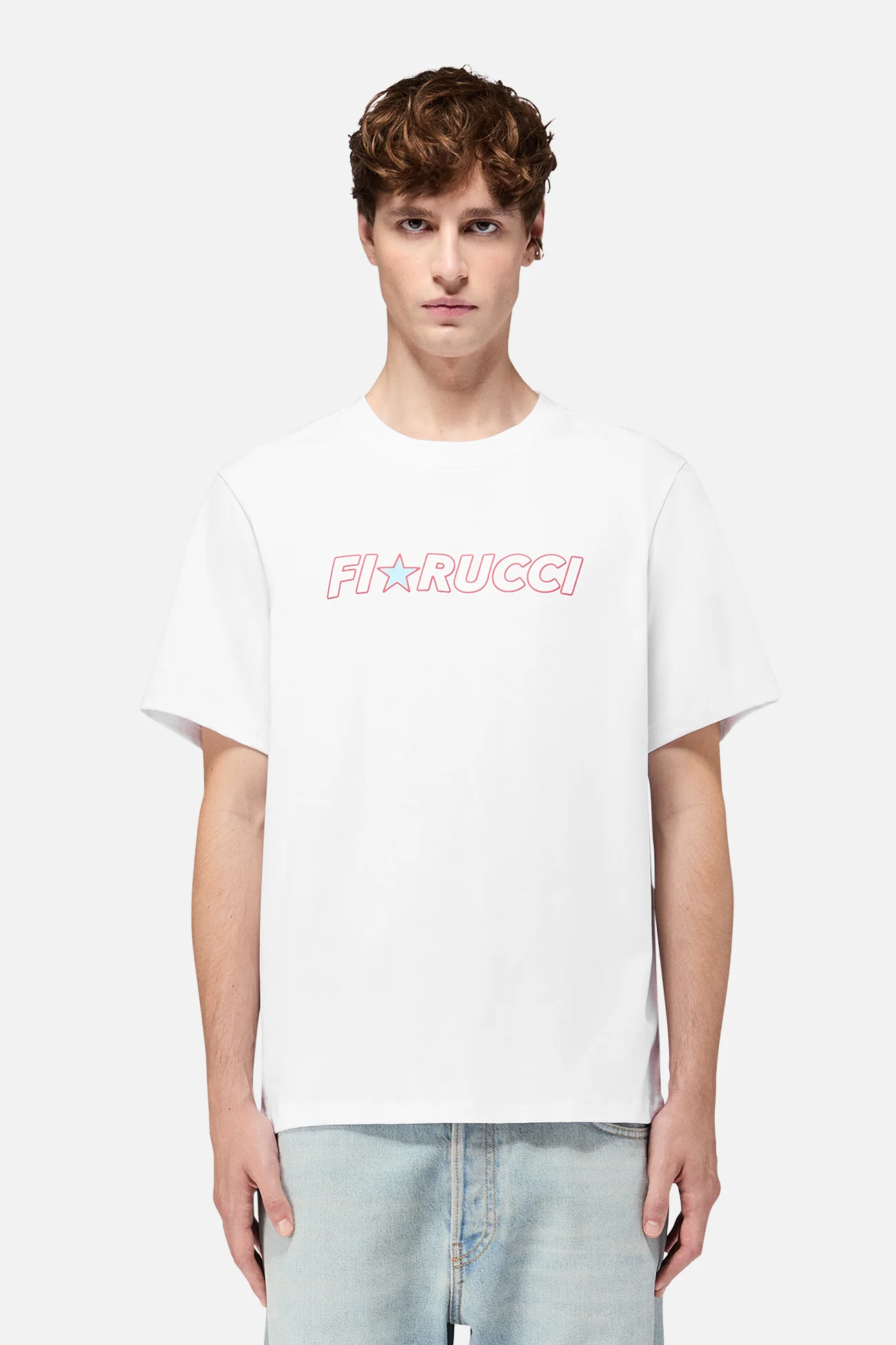 Star Logo Regular T-Shirt White - Image 3