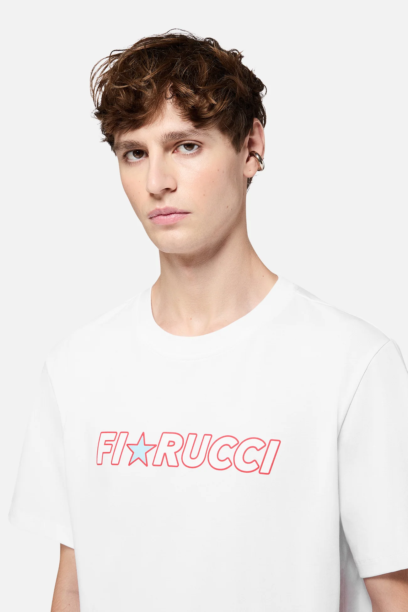 Star Logo Regular T-Shirt White - Image 5