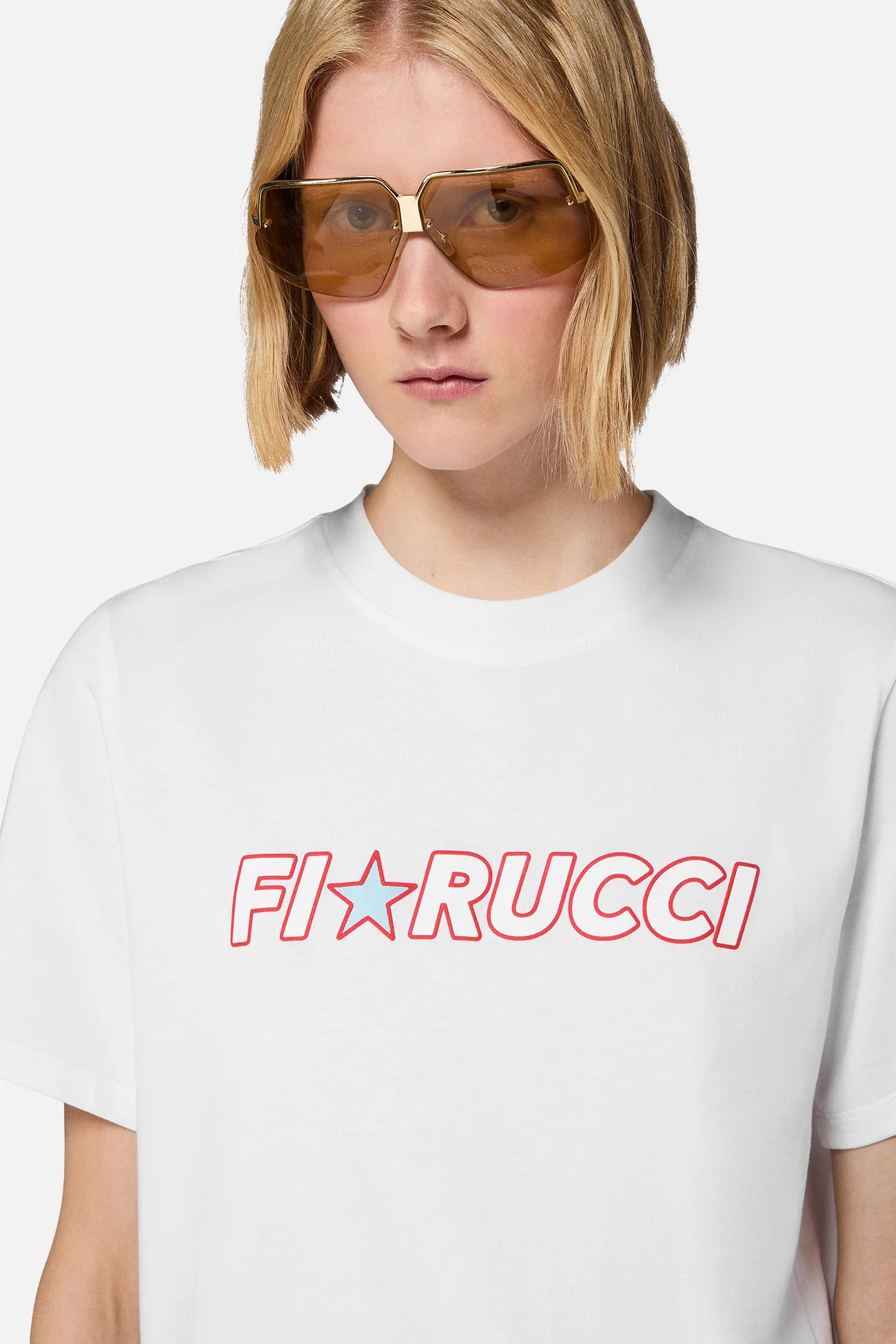 Star Logo Regular T-Shirt White - Image 5