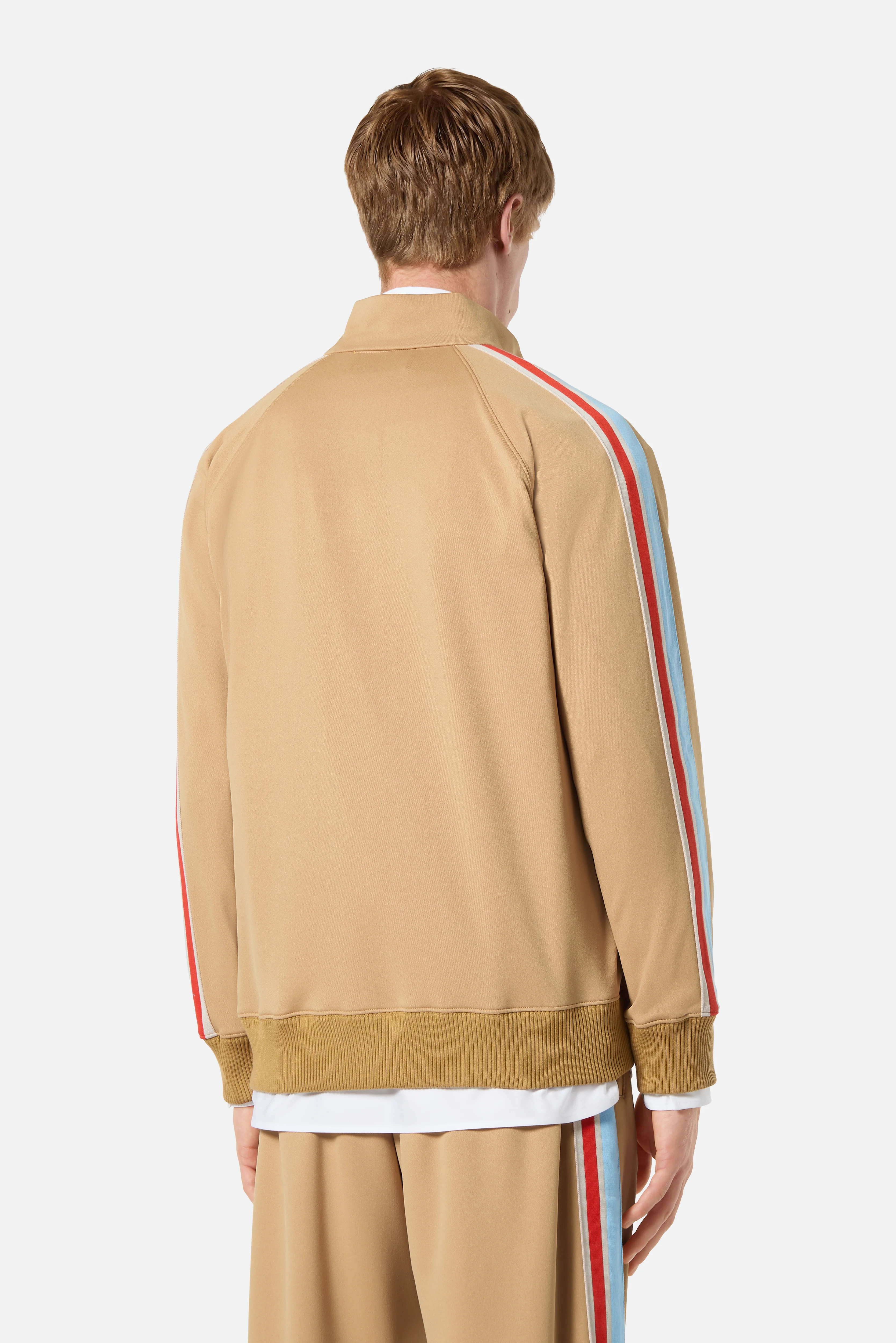 Star Logo Track Sweatshirt Beige - Image 5