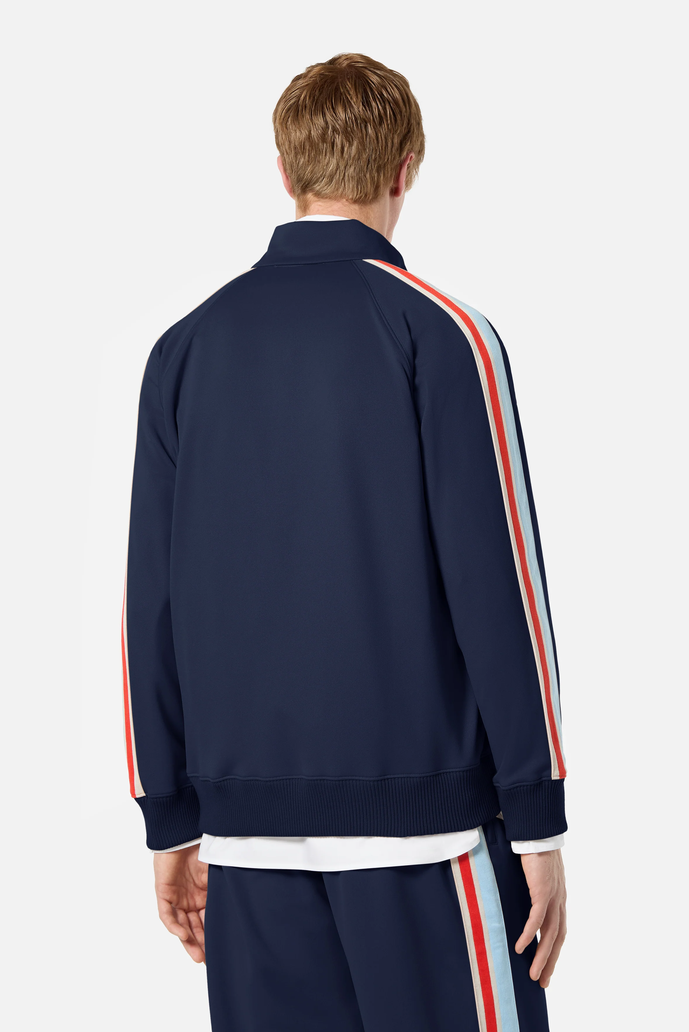 Star Logo Track Sweatshirt Navy - Image 5