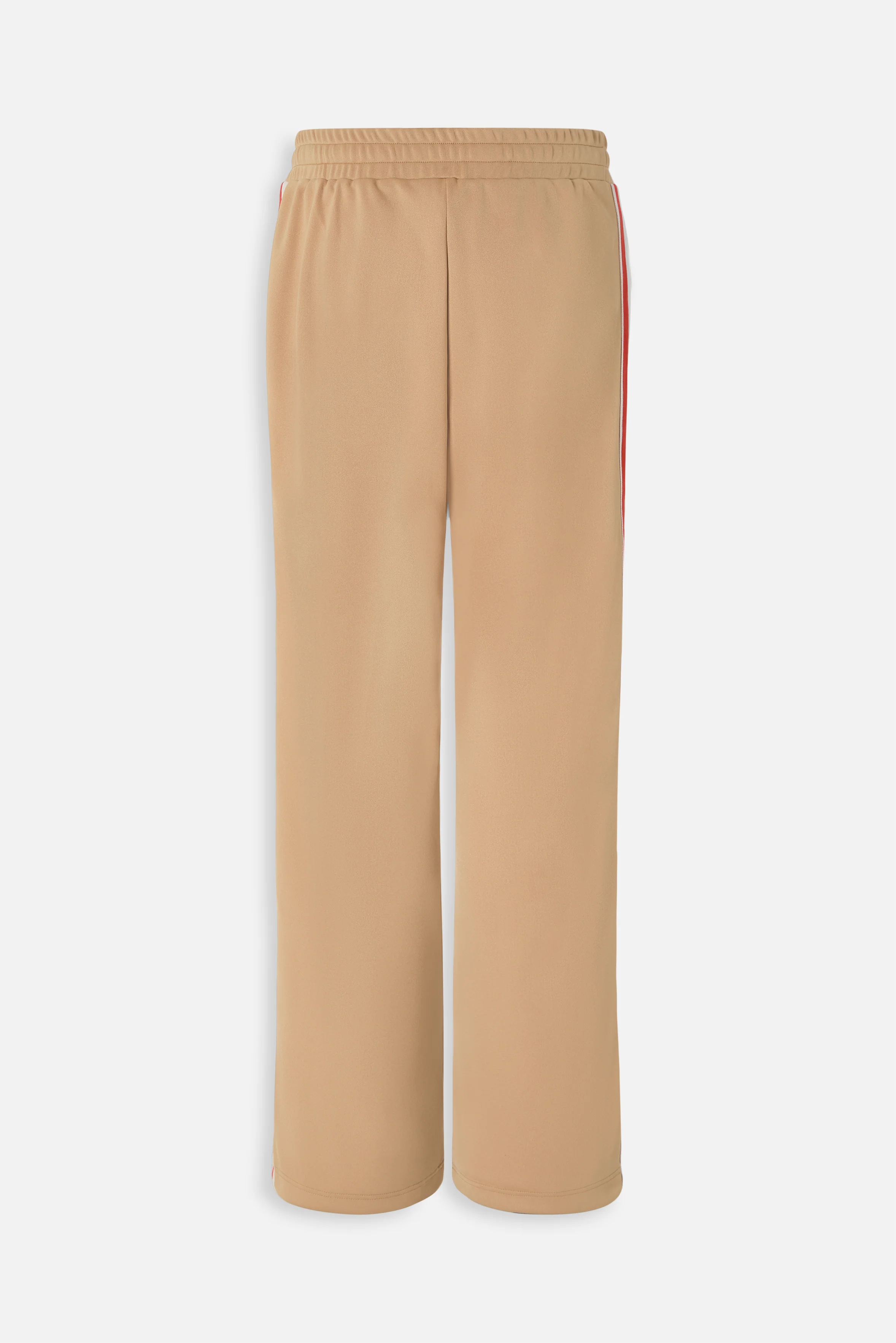 Striped Star Logo Track Trousers Beige - Image 5