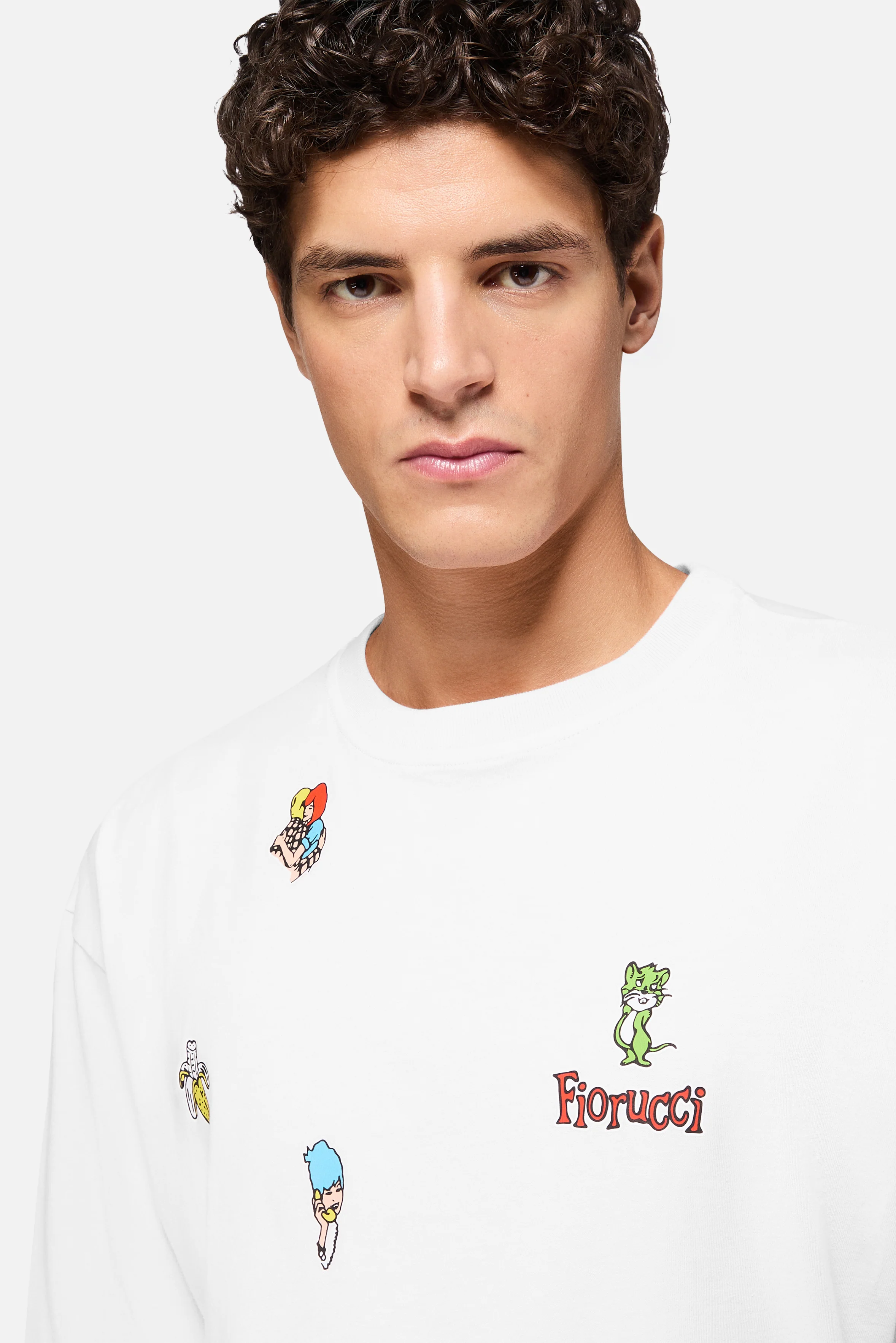 Toys Print Print Relaxed T-Shirt White - Image 4