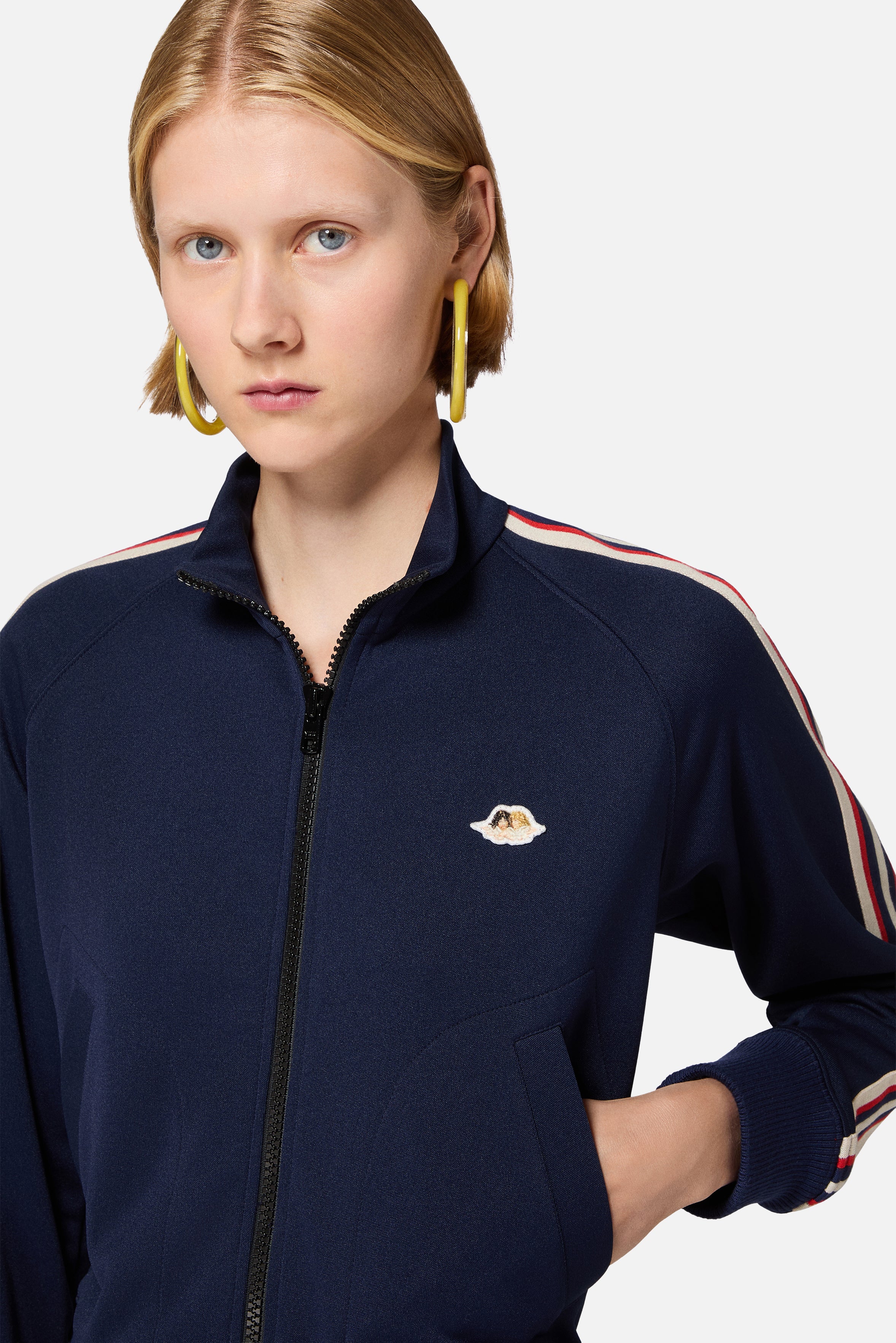 Track Sweatshirt Angels Patch Navy - Image 5