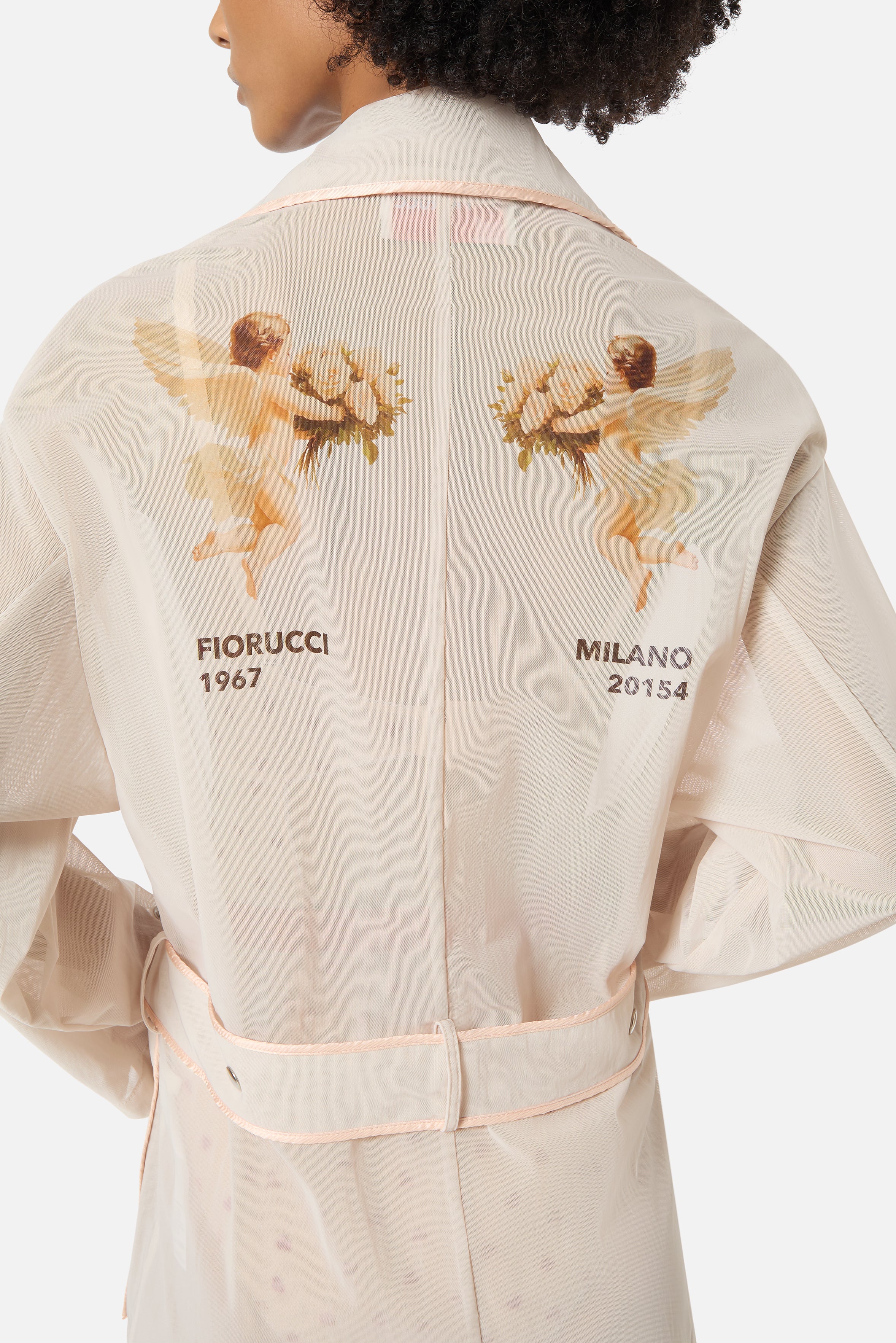Tulle Coat Double Angels Nude - Image 5