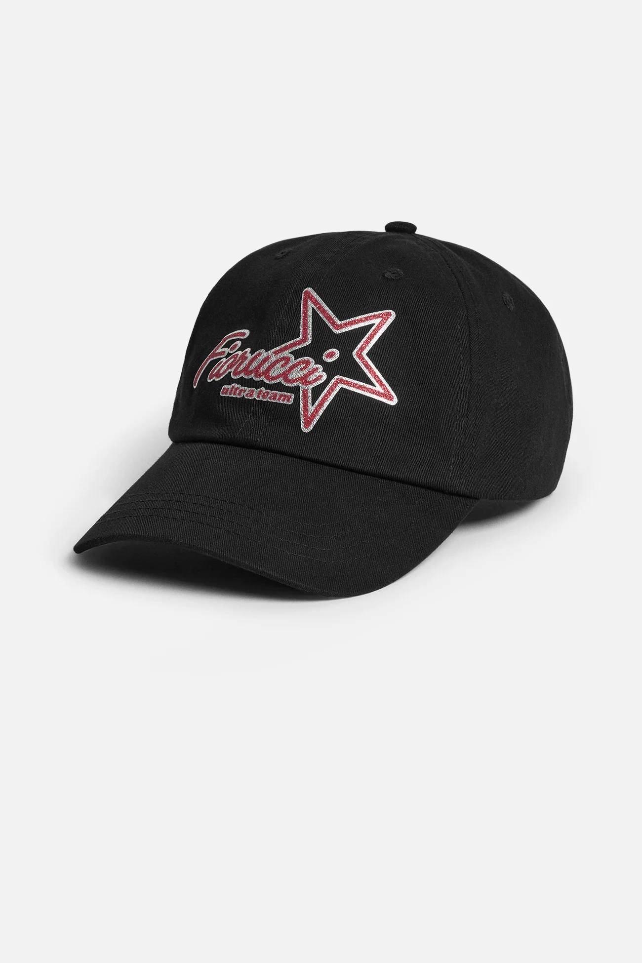 Ultra Team Glitter Star Logo Cap Black - Image 2