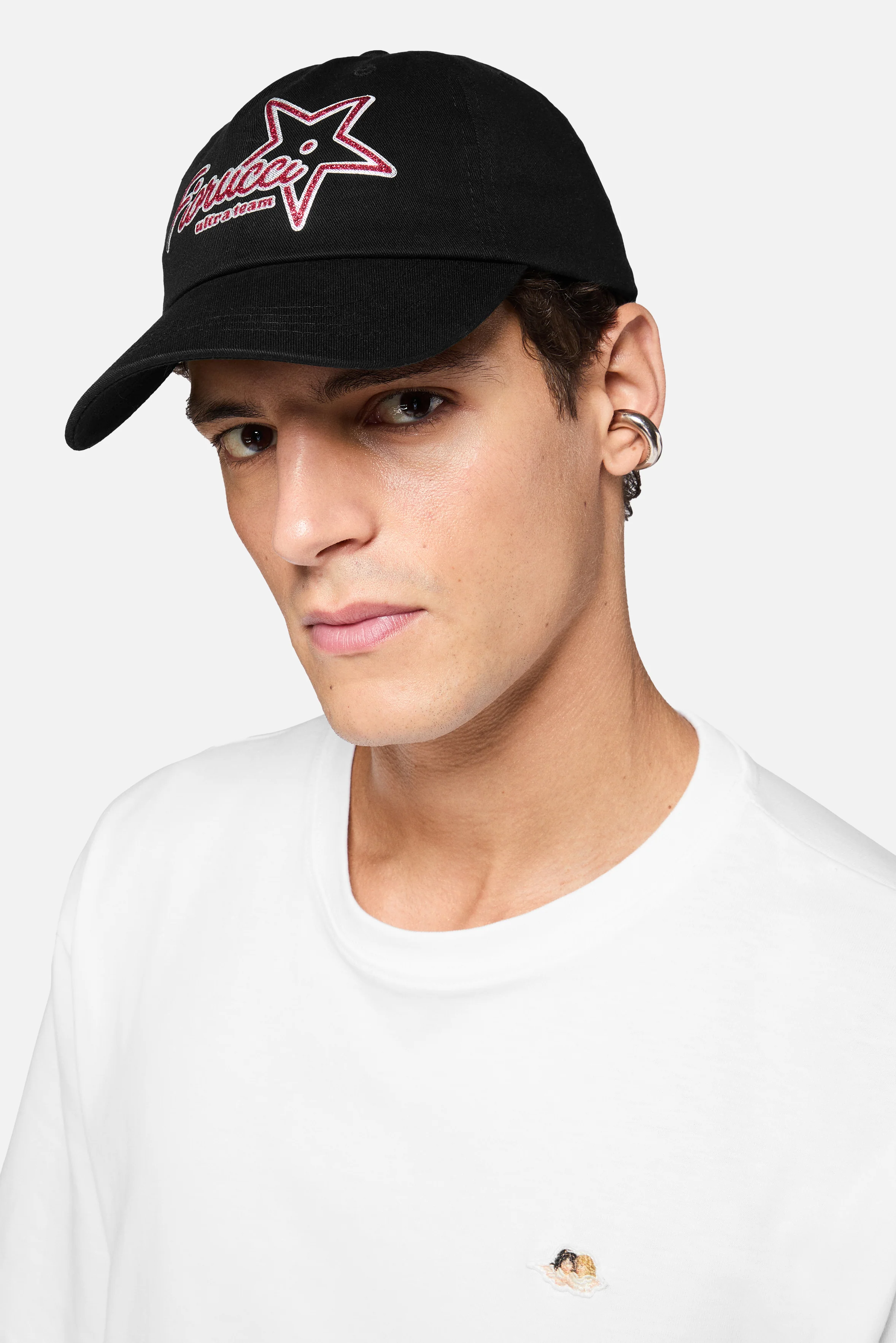 Ultra Team Glitter Star Logo Cap Black - Image 3
